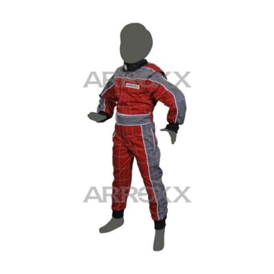 Arroxx Kart Pak Katoen Xbase - Junior - Rood Grijs