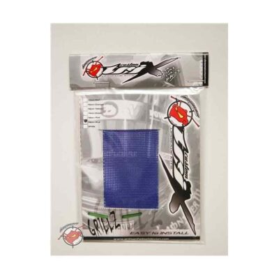 Grillz ventilatierooster voor kart- en autosporthelm kleur neon blauw