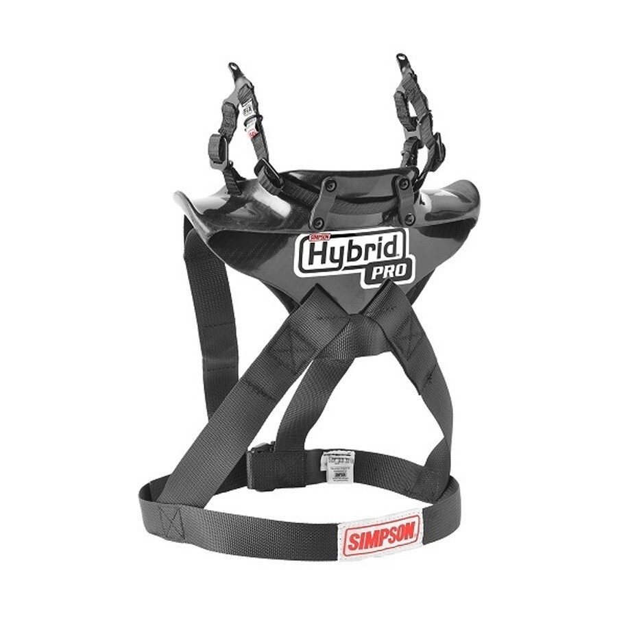 Size of Simpson Hybrid Head and Neck Restraint-Speedwear