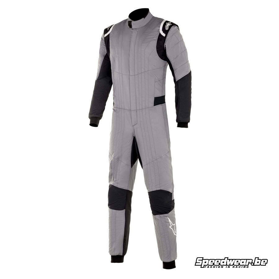 Alpinestars Race suit Hypertech V2 - Grijs Zwart