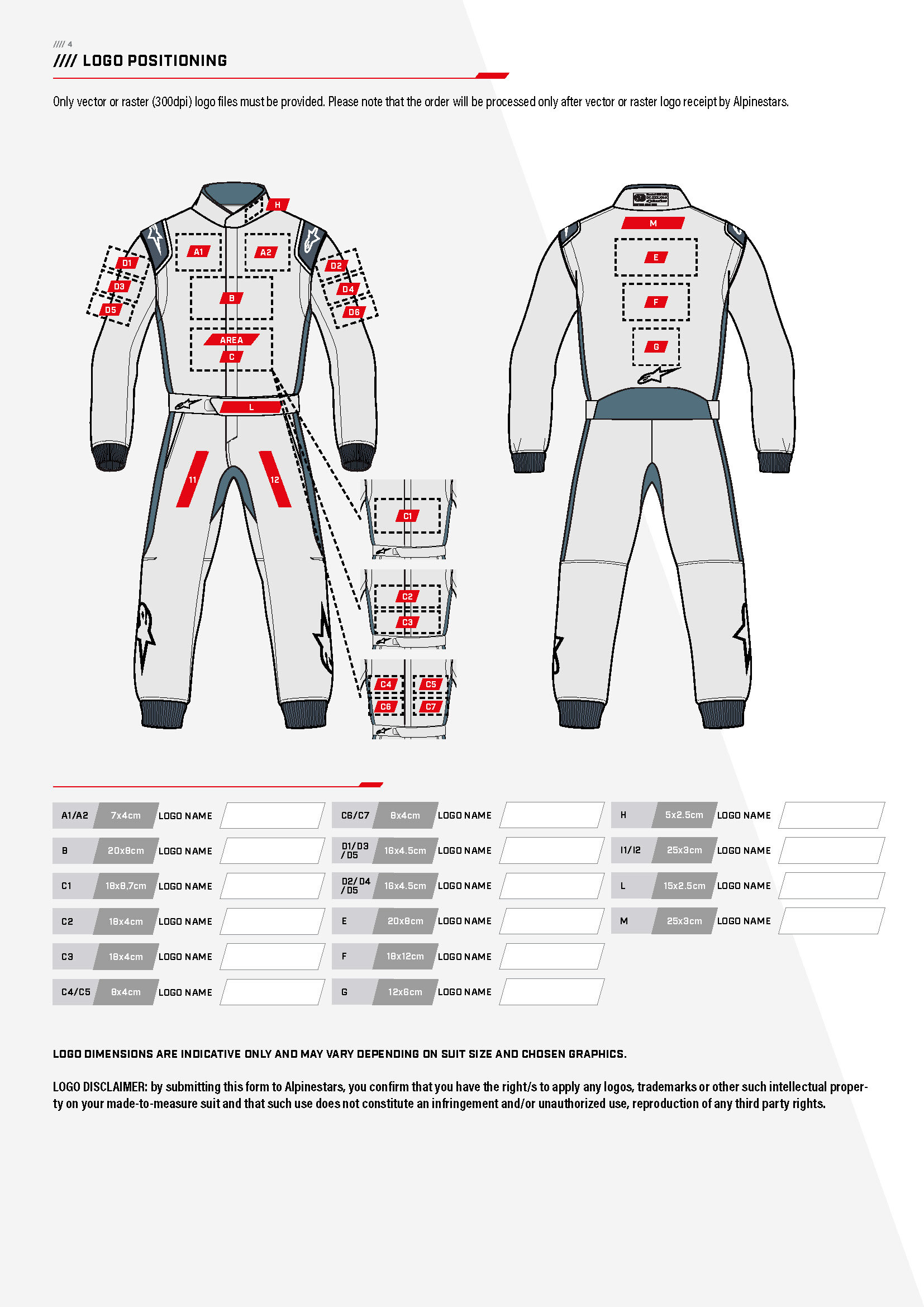 Alpinestars Form Made to Measure 3