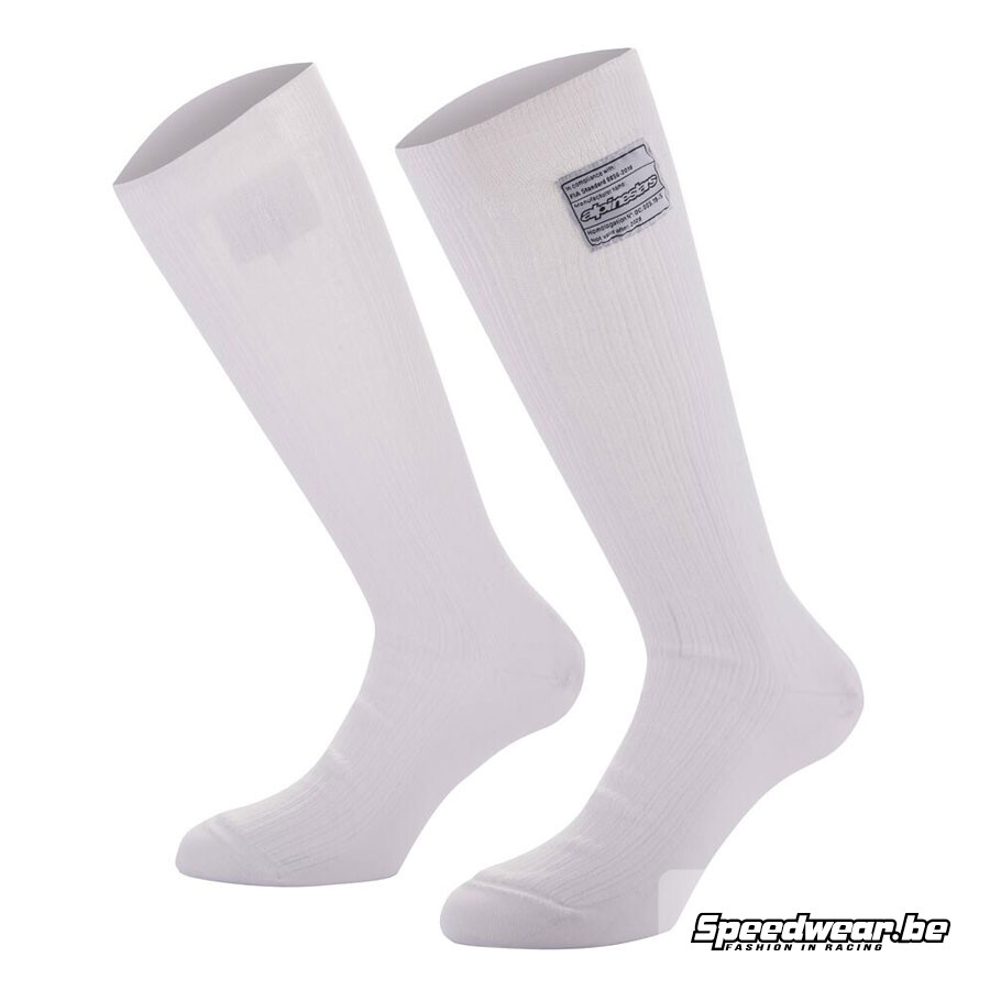 Alpinestars Race Nomex Kousen voor autosport - Wit