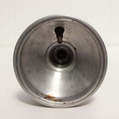 Aluminium kartvelg voorwiel met lager 17mm