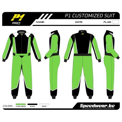 P1 FIA Race overall - Volledig op maat PATROON PRO 8