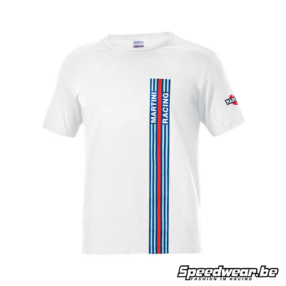 Sparco Martini Stripes Tee white