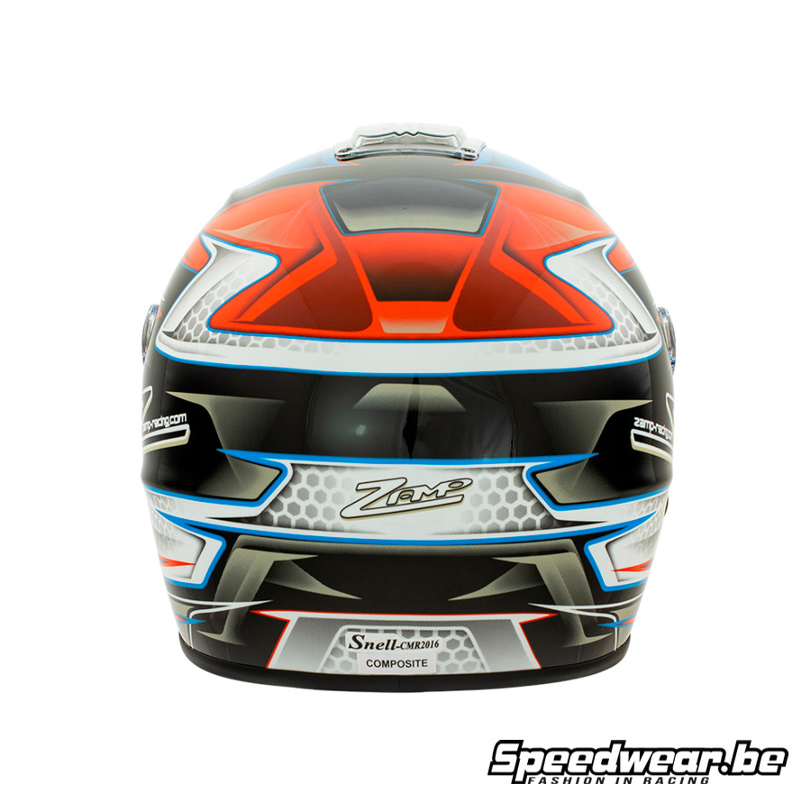 Zamp Kart Helm RZ42 KIDS oranje blauw