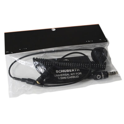 Schuberth Boom Mic Helmet Kit Male NEXUS 4PIN STD, 3.5 Earplugs con