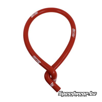 Silicone slang Dubbele bocht 90' Rood