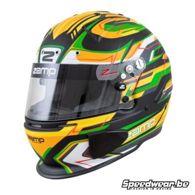 Zamp Autorace Helm RZ 70E Switch Groen