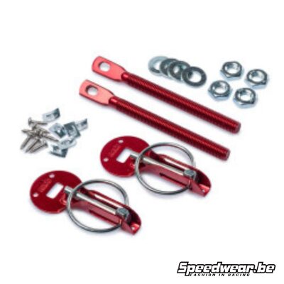 Sparco motorkapvergrendeling ROOD