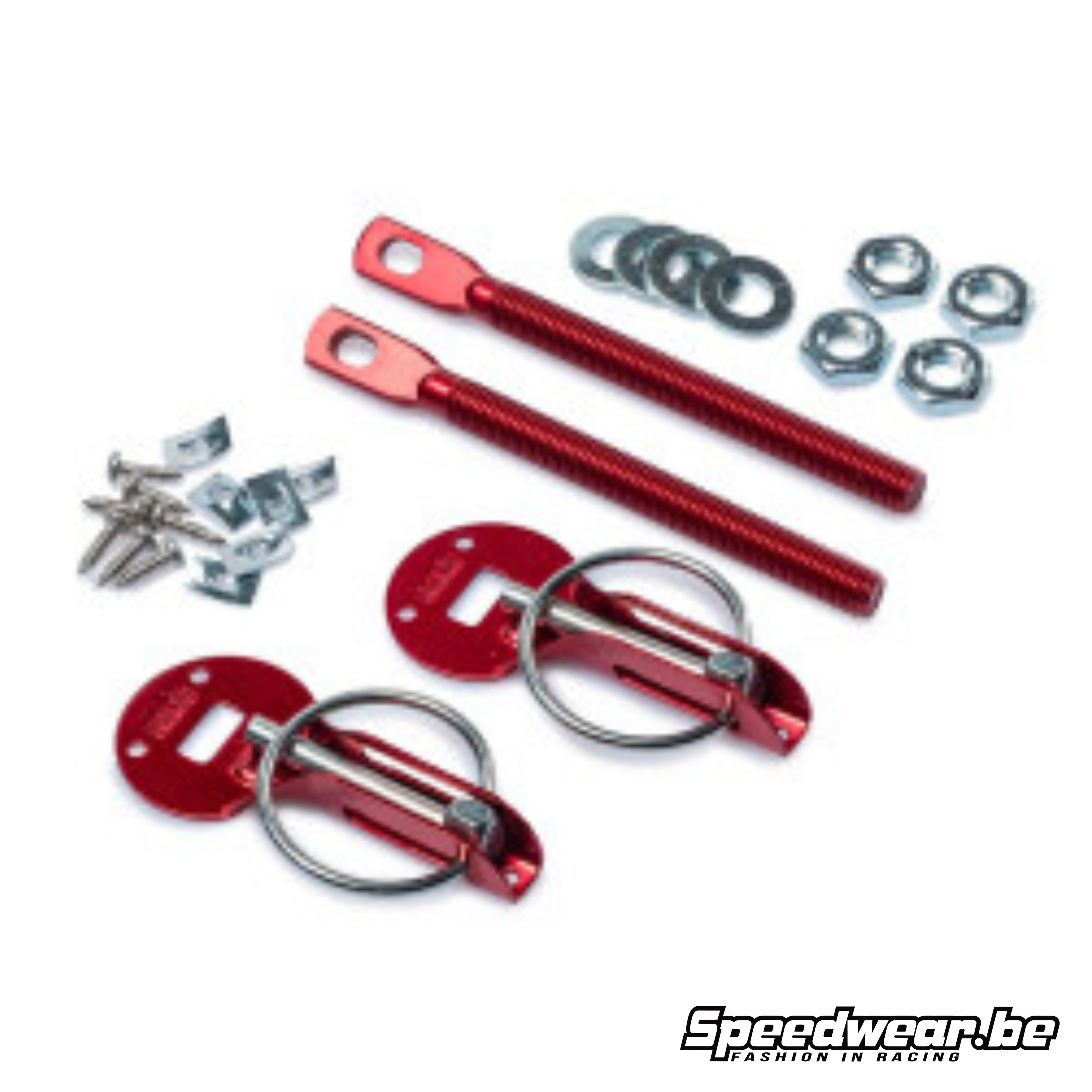 Sparco motorkapvergrendeling ROOD