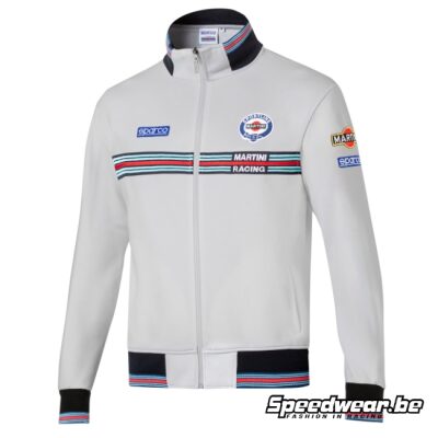 Sparco Martini Racing Zip Up Hoodie