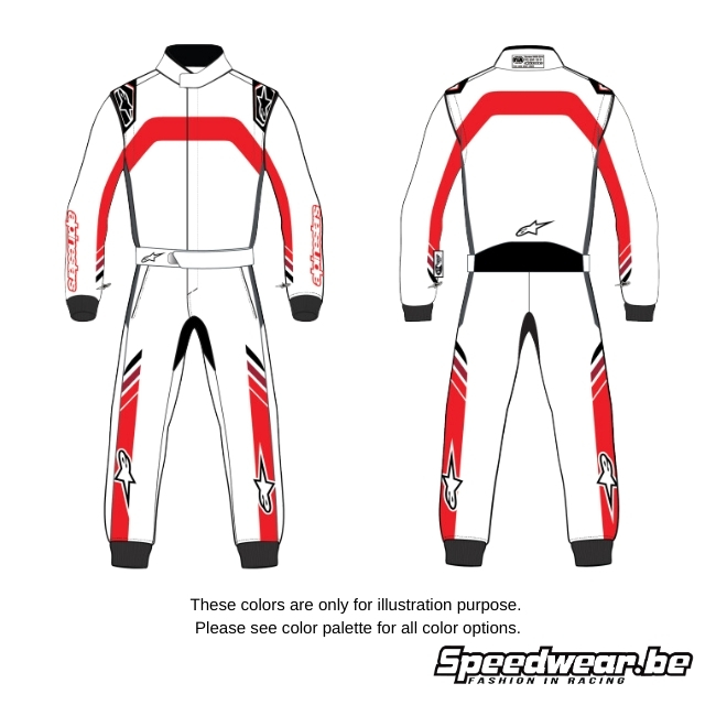 Alpinestars Tech Vision PRE SET racepak 6