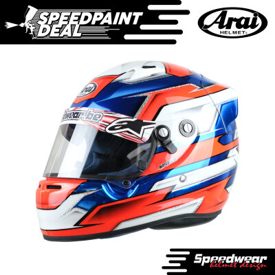 SpeedPaint Deal Ready-To-Ship CK6 Karthelm Chroomversie- SMALL