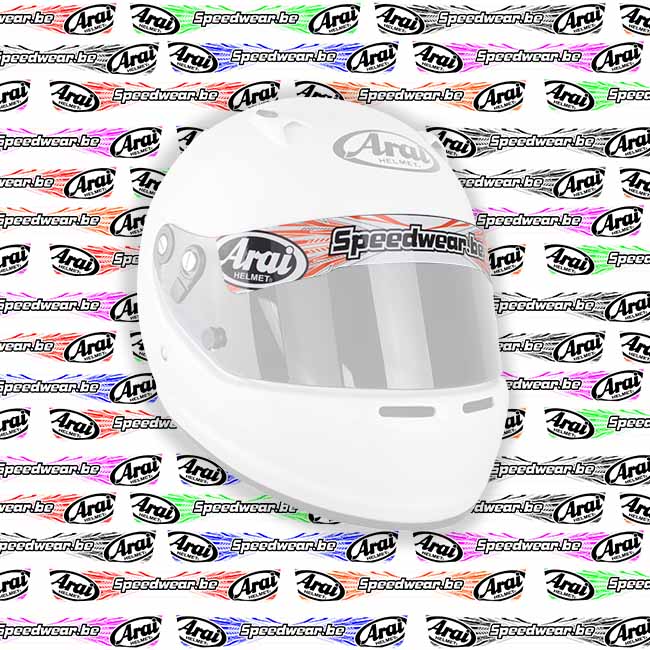 Viziersticker Speedwear x ARAI CK6