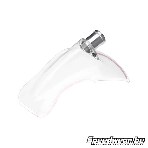 Schuberth SF4/SP1 Top & side Forced air scoop clear - Large Connector ⌀ 31mm