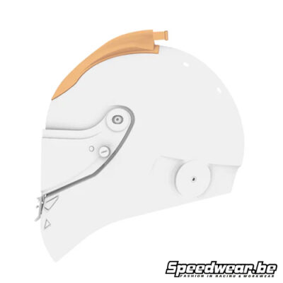 Schuberth Flat Forced air scoop clear - Large Connector 31mm