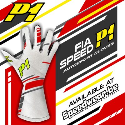 P1 Autosporthandschoen FIA SPEED
