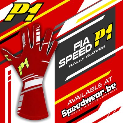 P1 SPEED Rallyhandschoen
