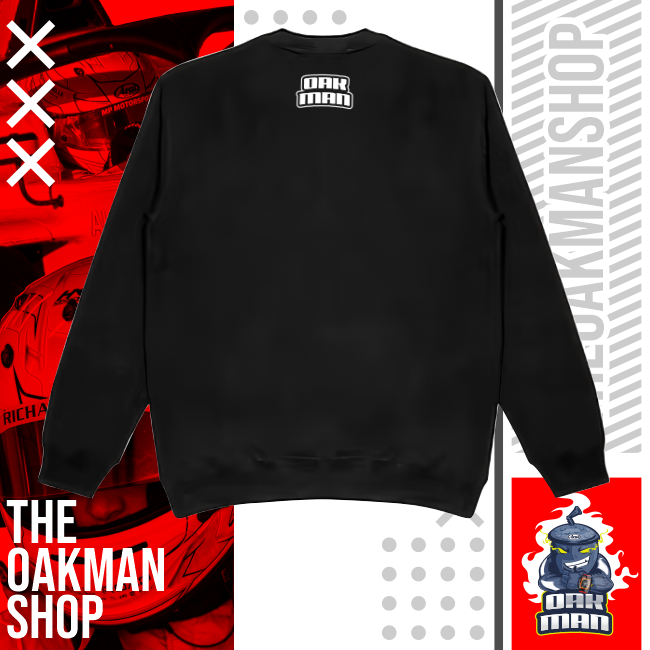 Oakman Power SWEATSHIRT Zwart