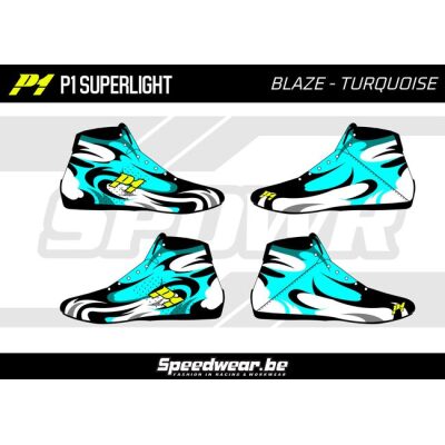 P1 CustomDesign Schoen BLAZE Turquoise