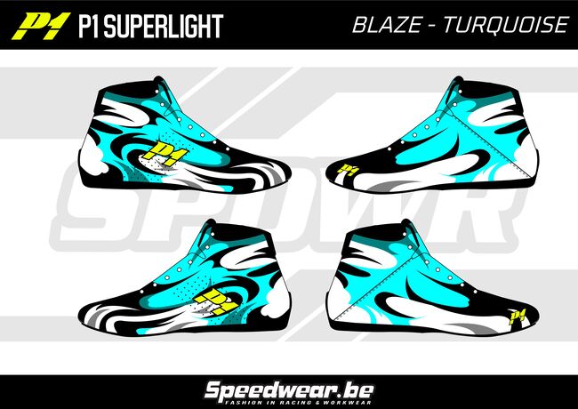 P1 CustomDesign Schoen BLAZE Turquoise