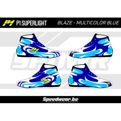 P1 CustomDesign Schoen BLAZE Blauw