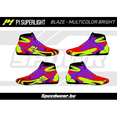 P1 CustomDesign Schoen BLAZE Paars