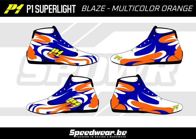 P1 CustomDesign Schoen BLAZE Orange