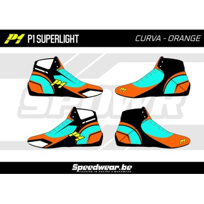 P1 CustomDesign Schoen CURVA Oranje