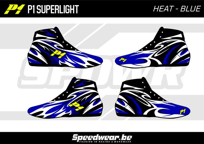 P1 CustomDesign Schoen HEAT Blauw