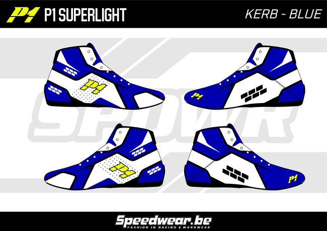 P1 CustomDesign Schoen KERB Blauw