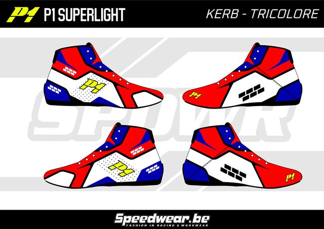 P1 CustomDesign Schoen KERB Rood