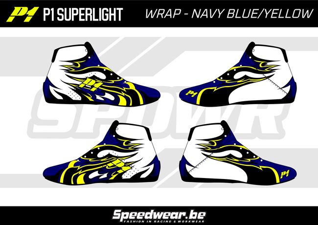 P1 CustomDesign Schoen WRAP Navy Blue