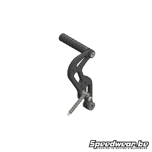 Parolin Kart Gas Pedaal Aluminium voor Mini Kart