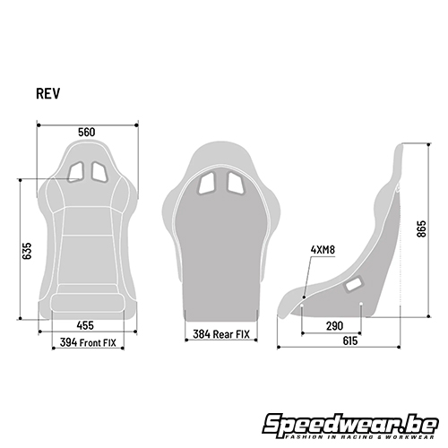 Sparco Stoel REV QRT
