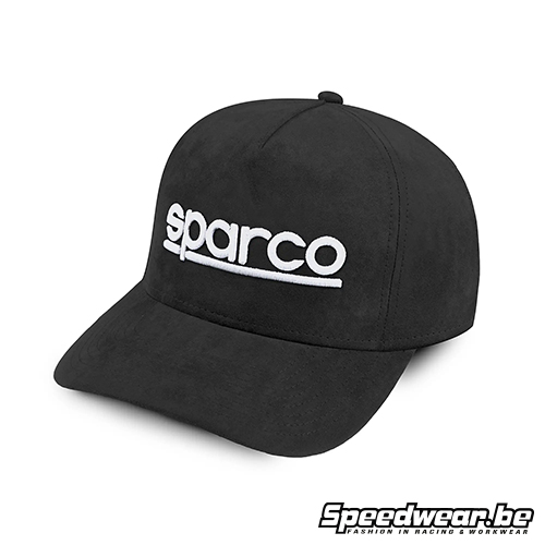 Sparco Pet Zwart Suede